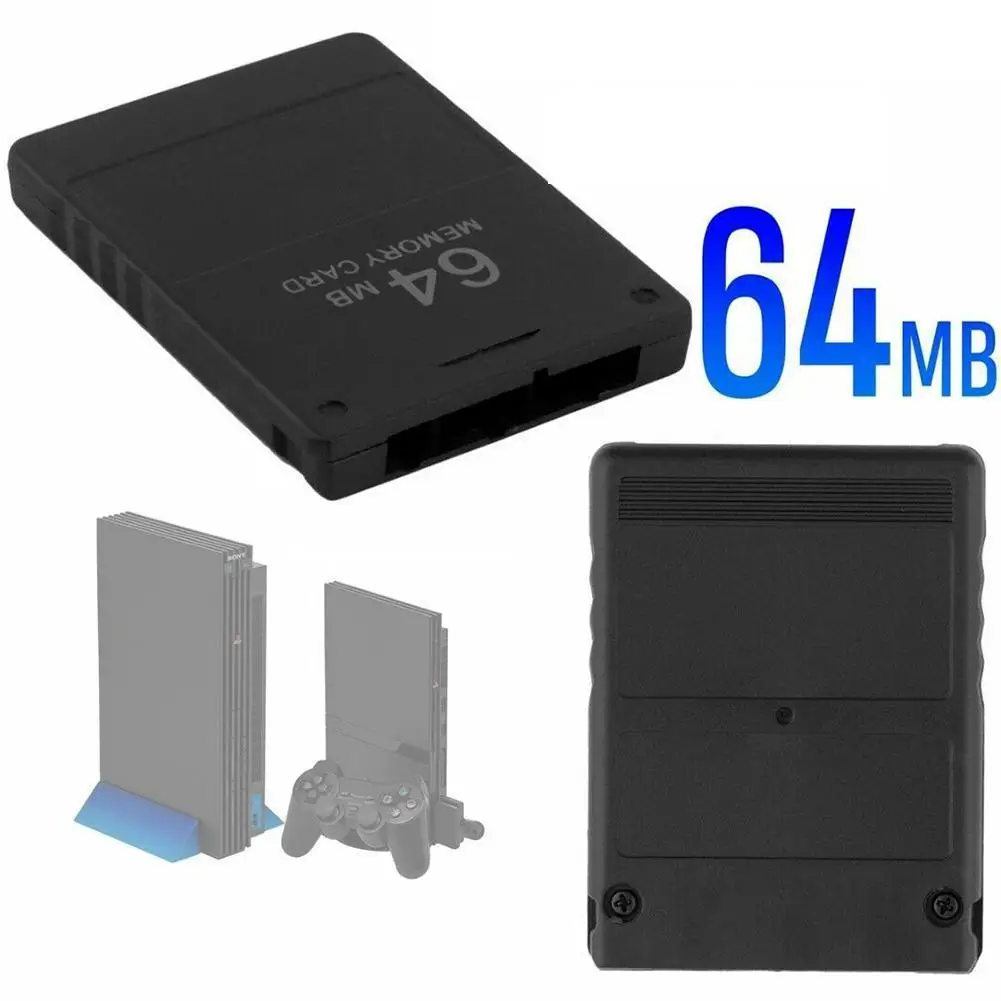 Карта памяти 8/16/32/64/128/256 Мб для PlayStation 2 Playstation Card Builds PS2 Sony Memory A9N4|Аксессуары батарей