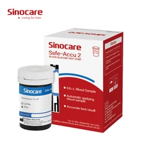 medical diabetes test 50100 sinocare safe accu2 blood glucose test strips for diabetics pregnant women