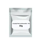 Кормовая добавка для животных, 30 г, кантаксантинафаницинкарофил, красный порошок