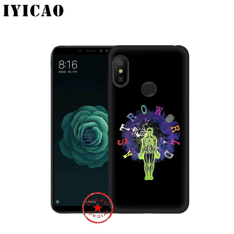 IYICAO принтом Трэвиса Скотта мягкий чехол для Xiaomi mi A3 A2 A1 8 Lite 9 Se макс 3 F1 5X6X6 CC9 CC9e 9T Pro |