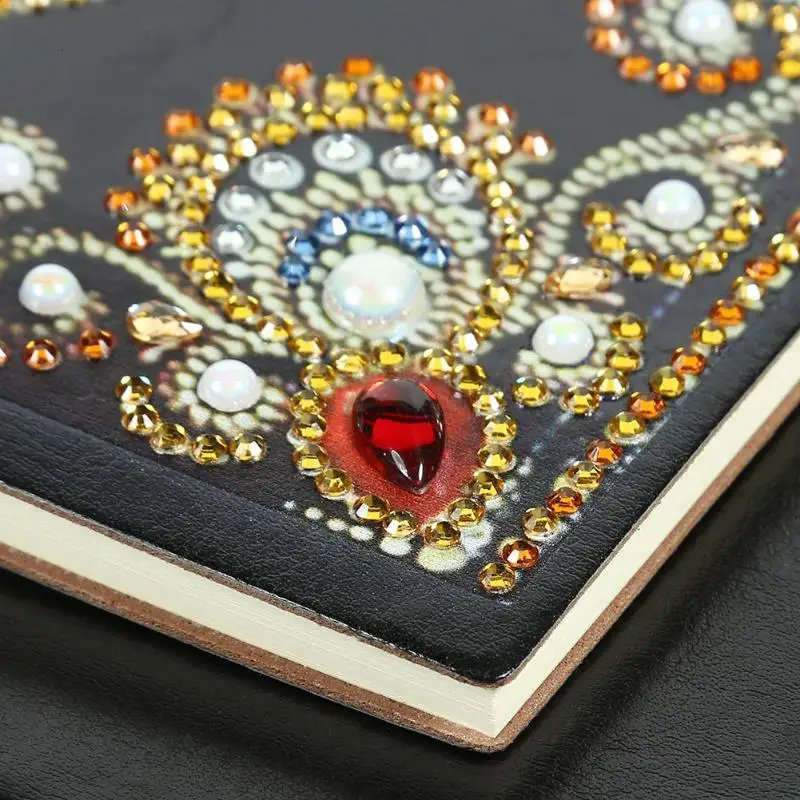 Newst DIY цветок алмаз особенной формы живопись 60 страниц A5 блокнот дневник Книга вышивка наборы Алмазная мозаика домашняя декоративная