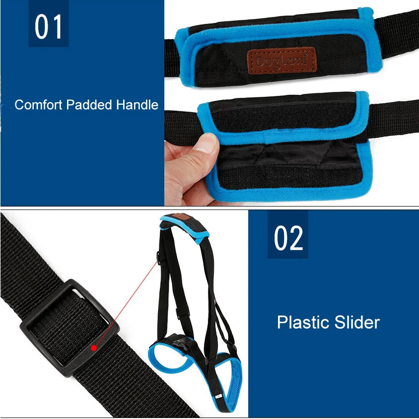 Инструмент для помощи домашним животным собакам Нейлоновый Регулируемый