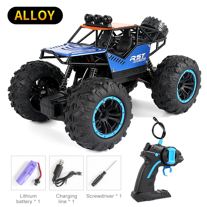 

1:22 машина из сплава RC 20 км/ч 4WD высокоскоростной автомобиль с дистанционным управлением 2,4 ГГц электрические игрушки монстр-Трак Багги внедо...