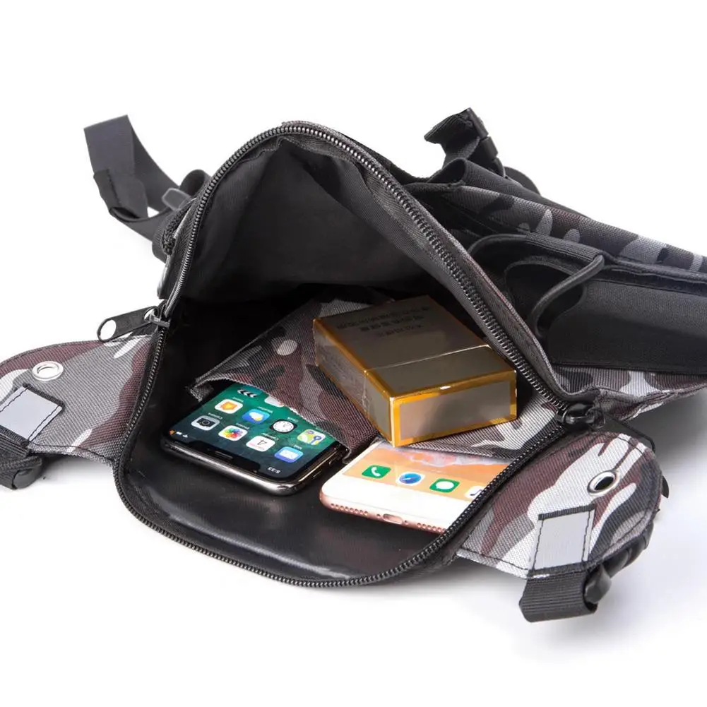 Камуфляж океана нагрудный ремень Передняя упаковка портативный мешок грудь