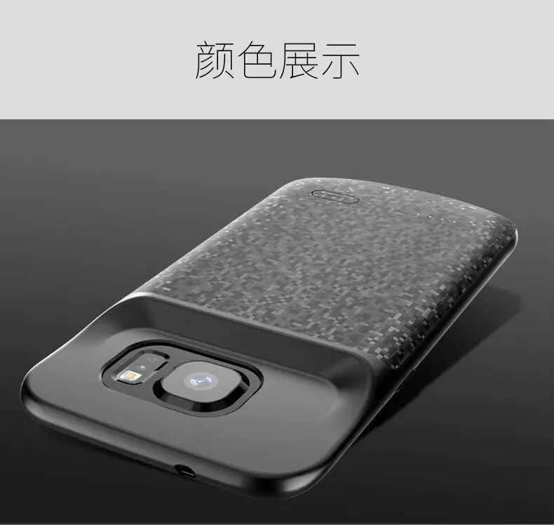 4700 мАч/5000 мАч зарядное устройство чехол для samsung S7 S7 edge резервного копирования Внешний аккумулятор PowerBank для Galaxy S7 портативный корпус для зарядного устройства