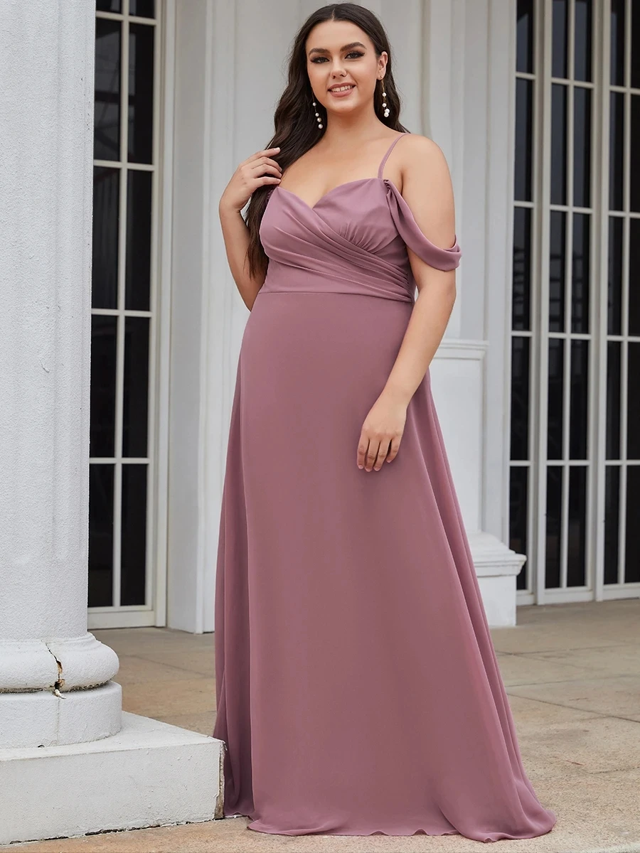 

Plus Size Sweetheart Neckline A Line Wholesale Bridesmaid Dresses