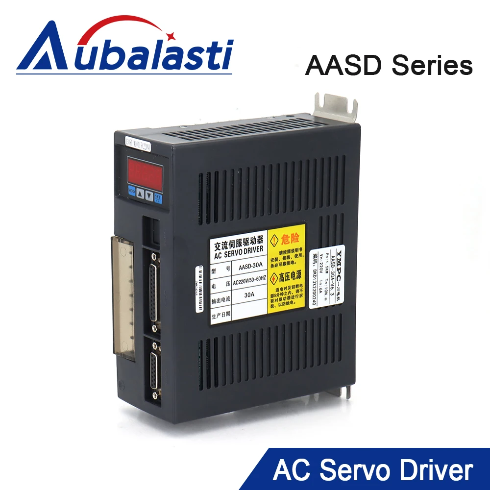 Driver servomotore AC aubalavi AASD 10A 15A 20A 30A ingresso AC220V 0-3kw uso per incisore CNC e macchina da taglio