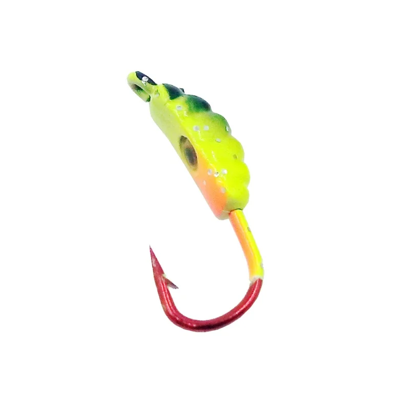 6 шт./лот приманка с крючком для зимней подледной рыбалки 2 см 1 4 г миниатюрная