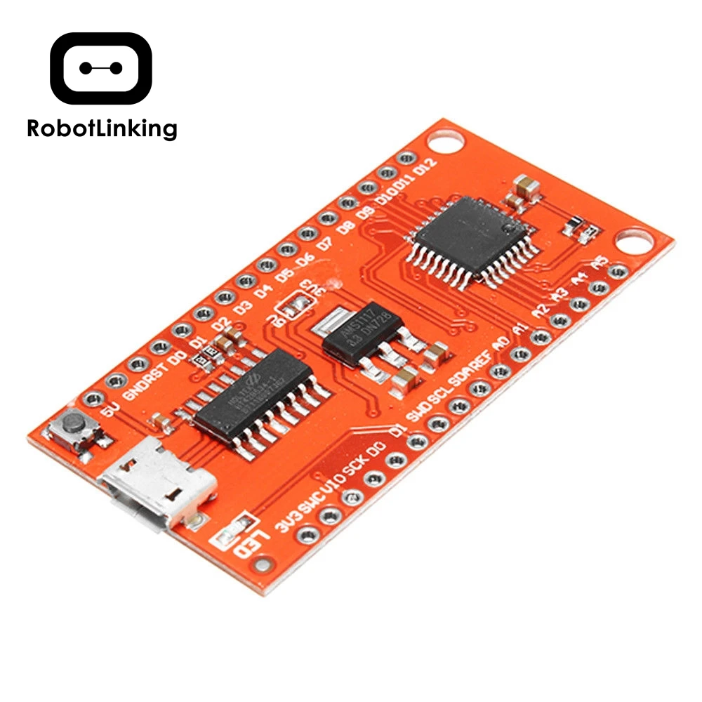 Материнская плата Wemos TTGO XI 8F328P U для Arduino Nano V3.0 Promini|Интегральные схемы| |