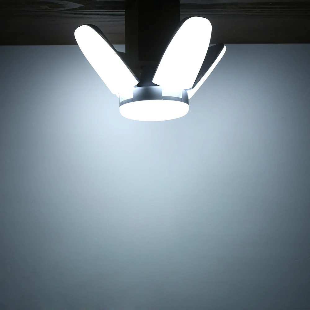 Складной светодиодный подвесной светильник с вентилятором и лезвием 60 Вт s B22 E27