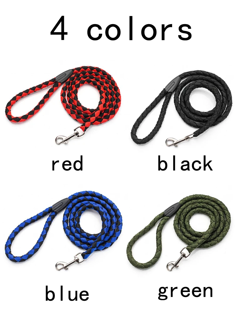 Товары для домашних животных поводок маленьких и больших собак Светоотражающий