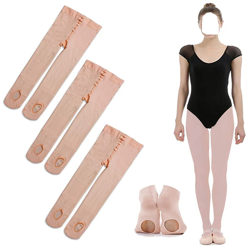 

Ballet Tights With Hole For Ballet Dance Tights Velet Convertible Ballerina Dancing Stockings