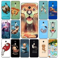 maiyaca cute cartoon otter phone case for redmi note 8 7 9 4 6 pro max t x 5a 3 10 lite pro
