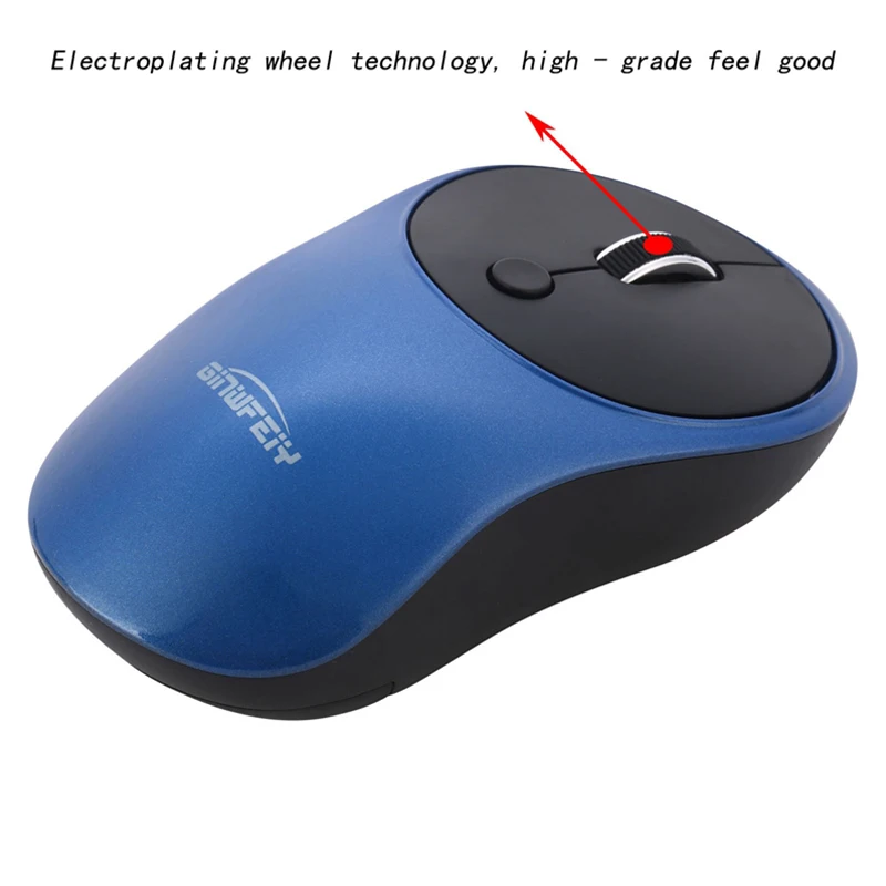 Лидер продаж передовые технологии 2 4G Перезаряжаемые бесшумный Беспроводной