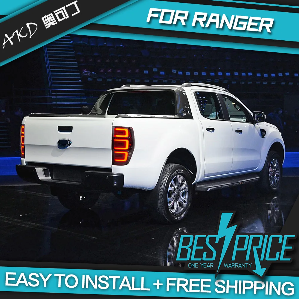 АКД автомобильного тюнинга задних фонарей для Ford Ranger сигнальных огней