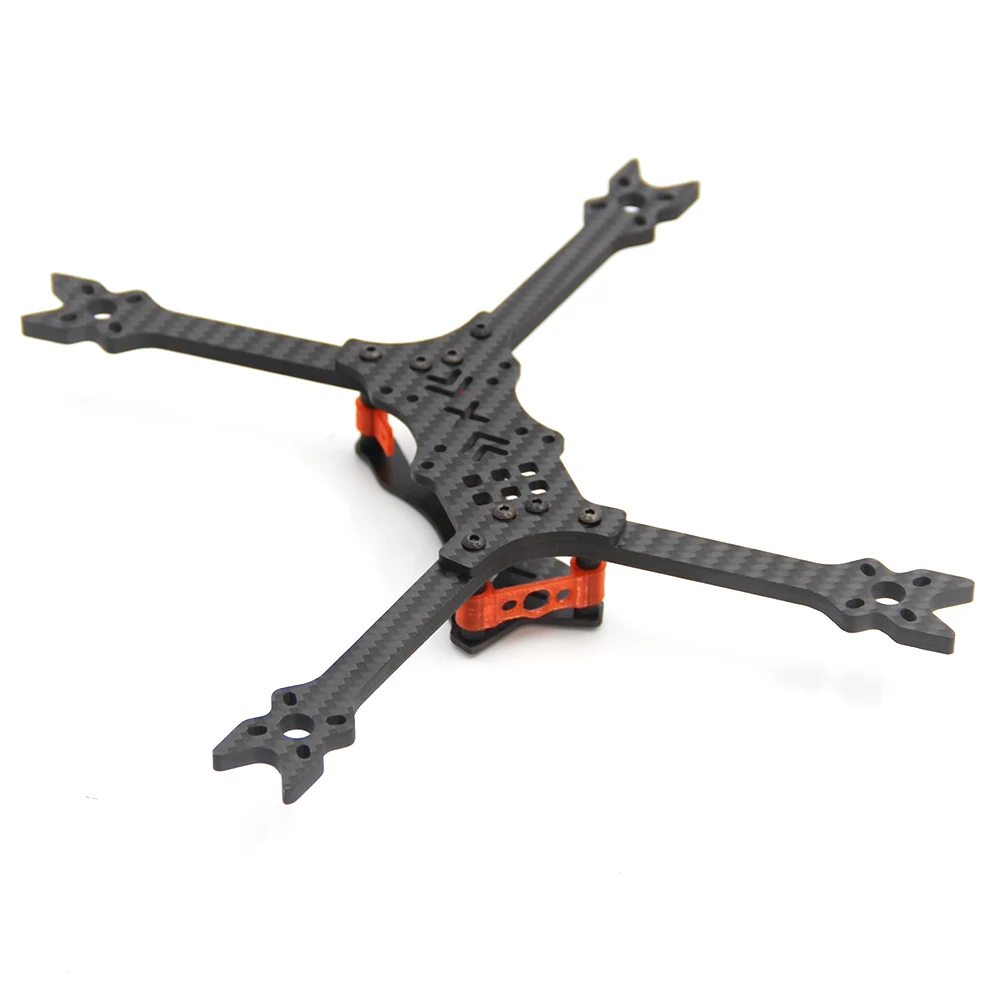 HANTU V2 5 дюймов 215 мм 215 чистый карбоновый каркас комплект с 5 мм arm TPU 3D печать для FPV RC cross racing drone quadcopter