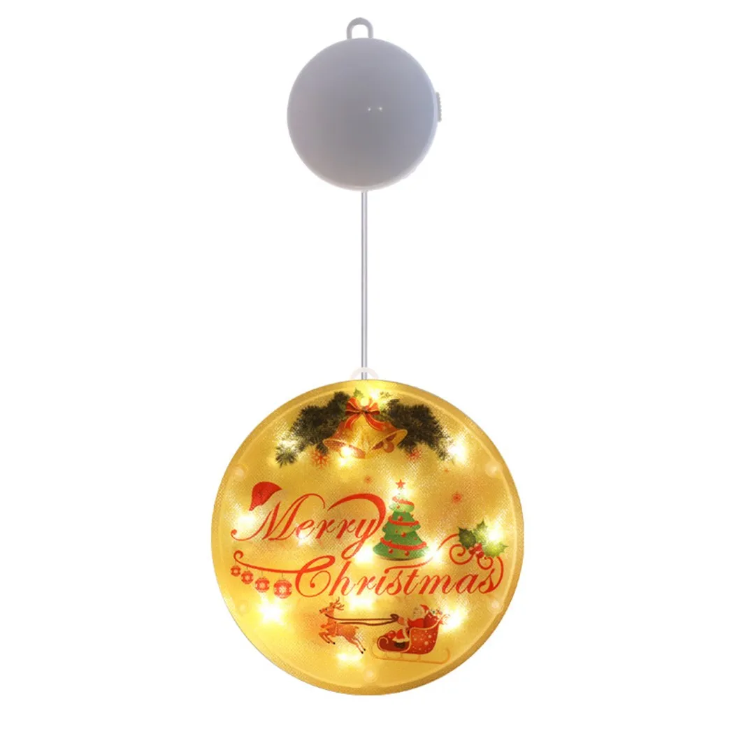 

Christmas Pattern Fairy Light LED Festive Hanging Decoration Ornament Party Room Xmas Navidad New Year Party Decor Supplies