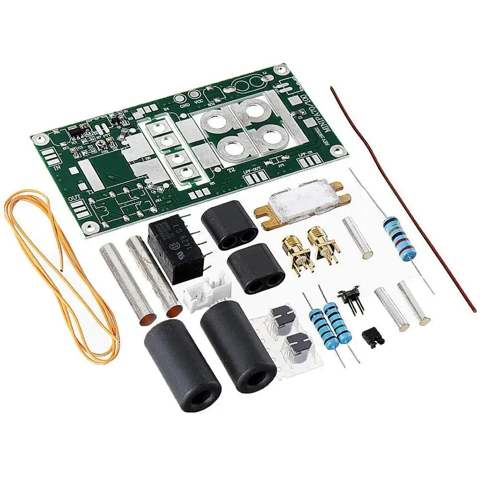 

MINIPA DIY KITS 100W SSB Linear HF Power Amplifier for YAESU FT-817 KX3 Heastink cw AM FM C4-005