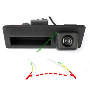 Автомобильная камера заднего вида с динамической траекторией для Audi A4 A5 S5 Q3 Q5 для VW Golf Passat Tiguan Jetta Touareg B6 B7