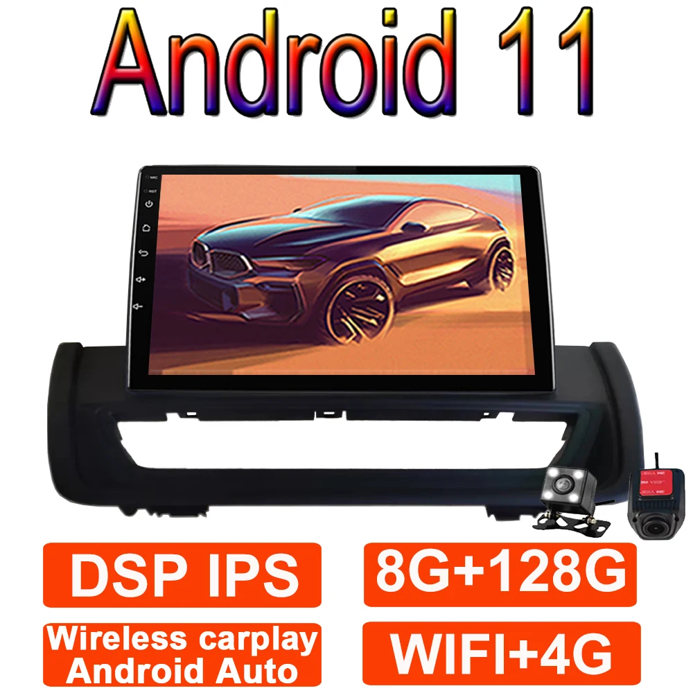 

9inch Android 11.0 Carplay For Nissan Venucia T60 2018 Car Radio Multimedia Video Player Universal Auto Stereo GPS MAP DVR DSP