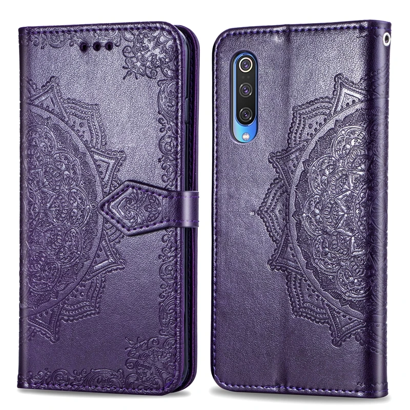 Чехол для Xiaomi mi 9 T mi 9 T mi 9 T SE mi 9 T чехол кожаный чехол с тисненым цветком для mi 9 T Red mi K20 Pro Чехол-книжка