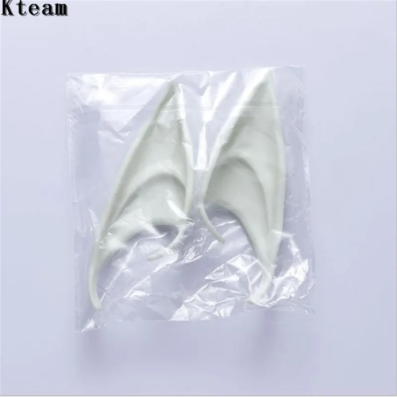 1 Pair Elf Ears fairy Cos Mask Cosplay Accessories Latex Soft Prosthetic False Ear Halloween Party Masks | Дом и сад