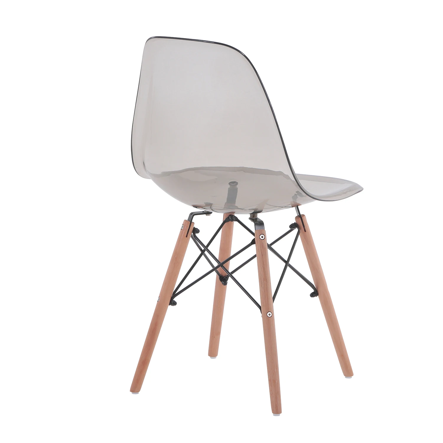 Набор из 4 прозрачный обеденные стулья с изображением Эйфелевой дизайн Nordic стул