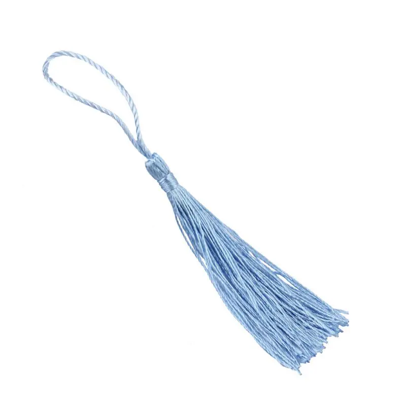 

Bead Counter Decoration Polyester Tassels with Hanging Ring Silk Sewing