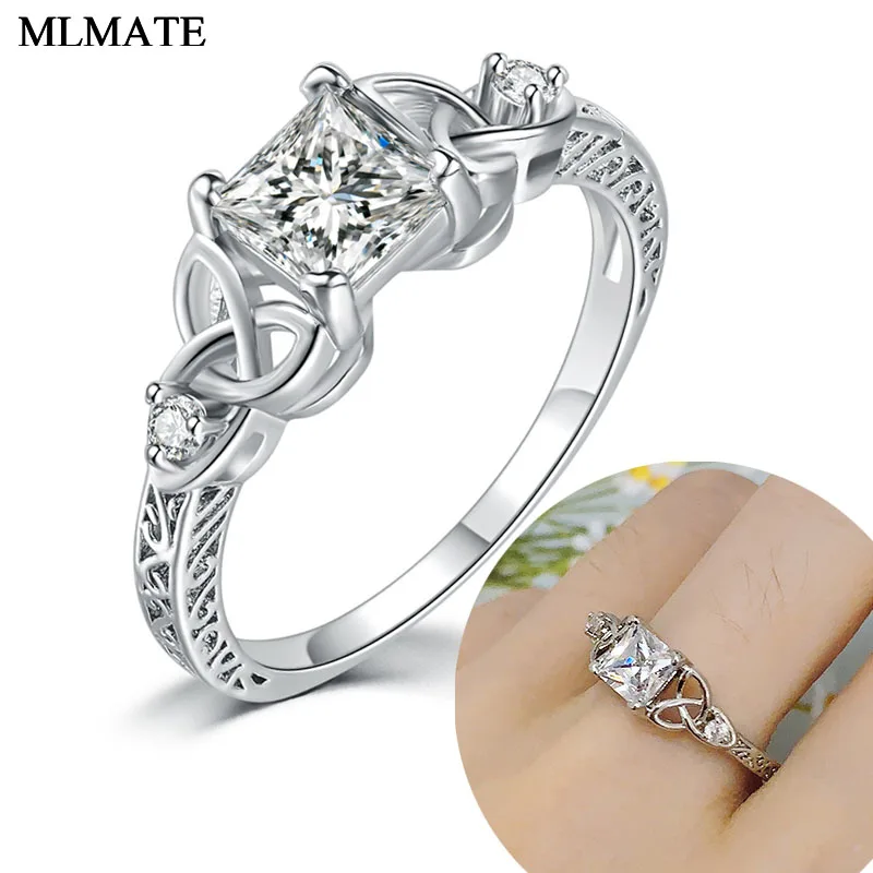 Кольца для женщин свадебное кольцо обручальное белого и золотого цвета с