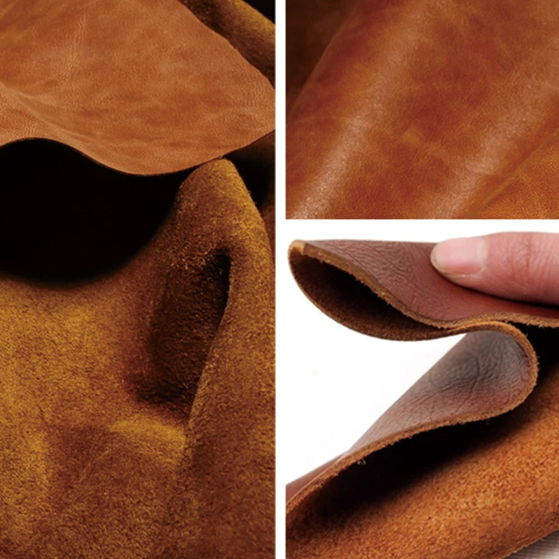 Стайлинг автомобиля кожаный чехол для ключей защитный ручной работы держатель