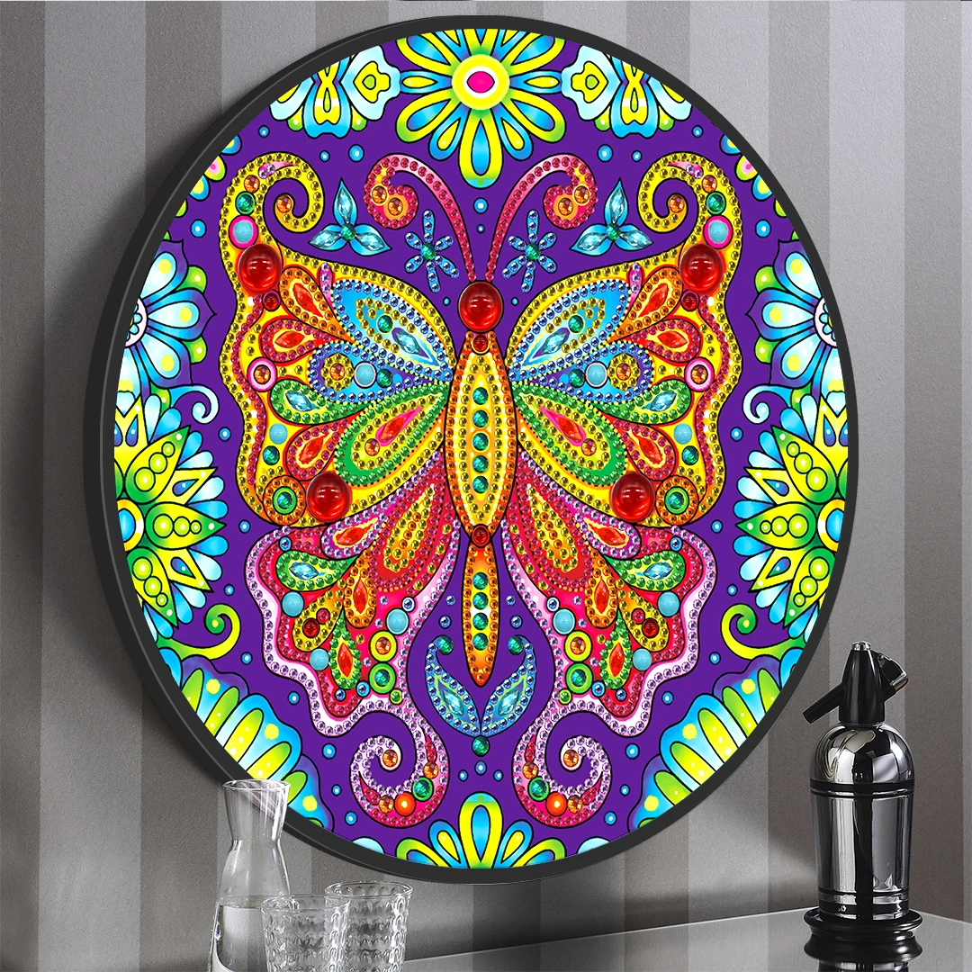 AZQSD алмазная живопись бабочка особой формы Алмазная вышивка своими руками