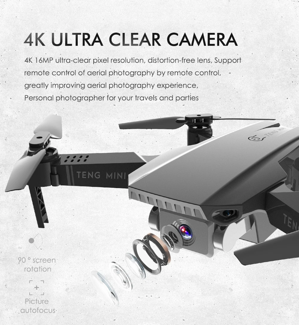 Квадрокоптер HGIYI M71 складной с поддержкой Wi Fi и FPV 720P|Квадрокоптеры камерами| |