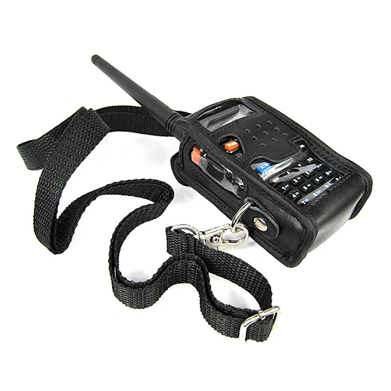 Мягкий кожаный чехол сумка для рации BAOFENG 2 шт.|tyt th-f8|cb radiocb radio accessories |