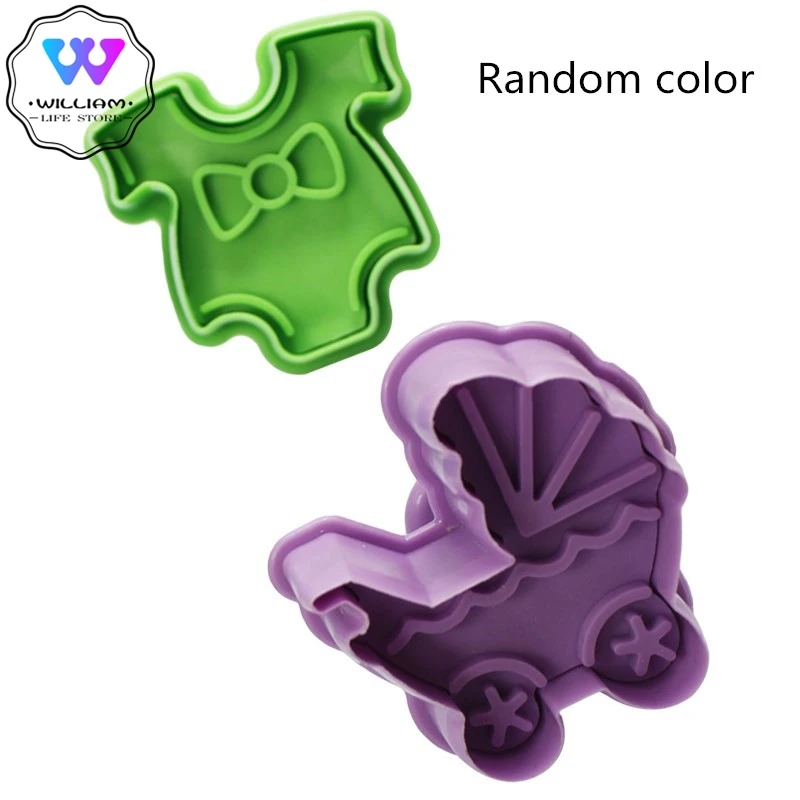 4 шт./компл. детская пластиковая форма для выпечки кухонный резак печенья