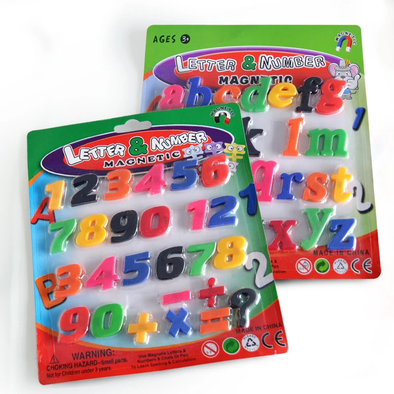 

Magnetic Fridge Stickers Uppercase lowercase Letters and Number Kids Stickers for Home School Teaching/Early Childhood Education