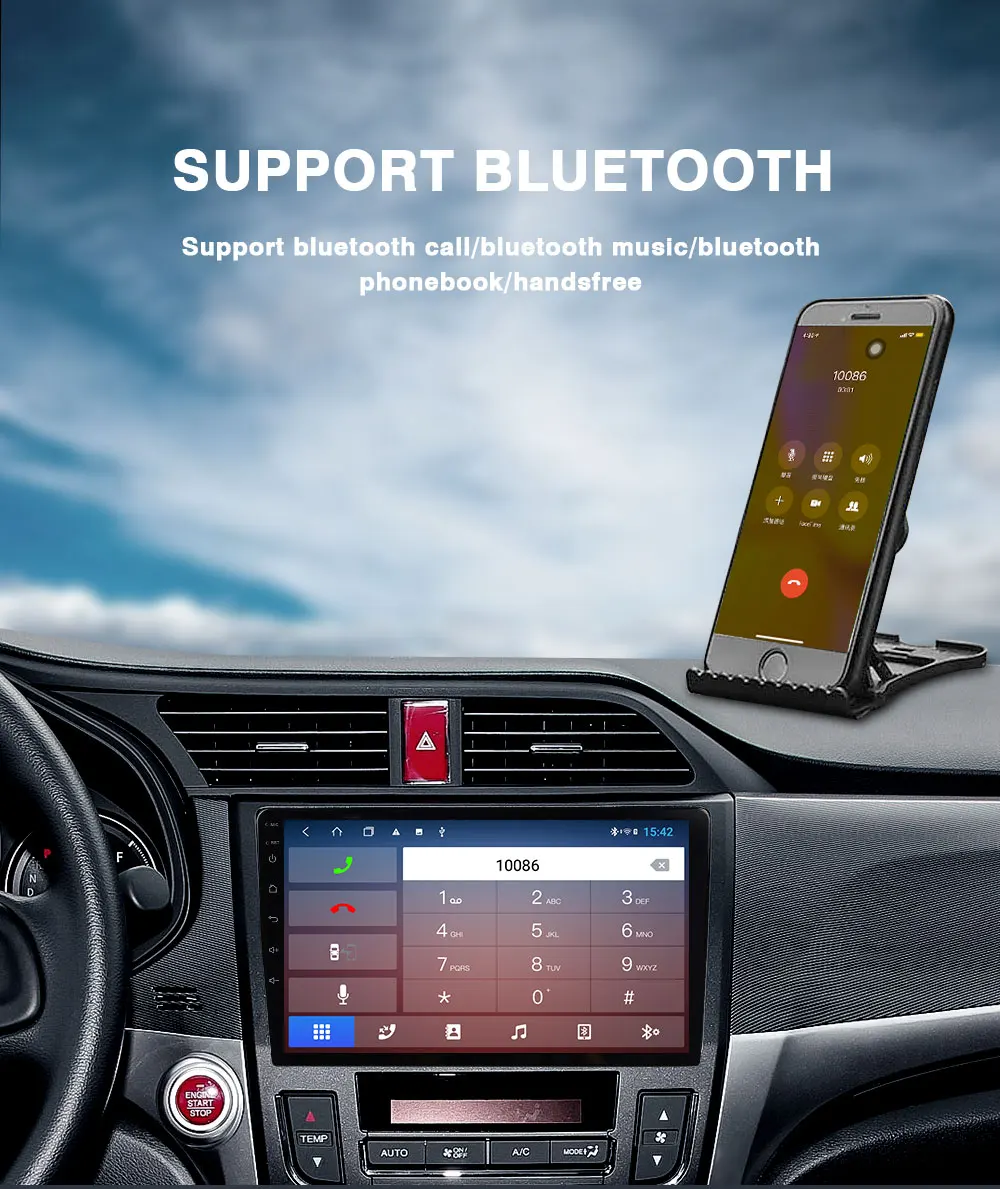 EKIY 9 ''2 DIN ips Автомагнитола для Lada VESTA- Мультимедиа Видео плеер навигация gps Android 8,1 аксессуары седан Dvd