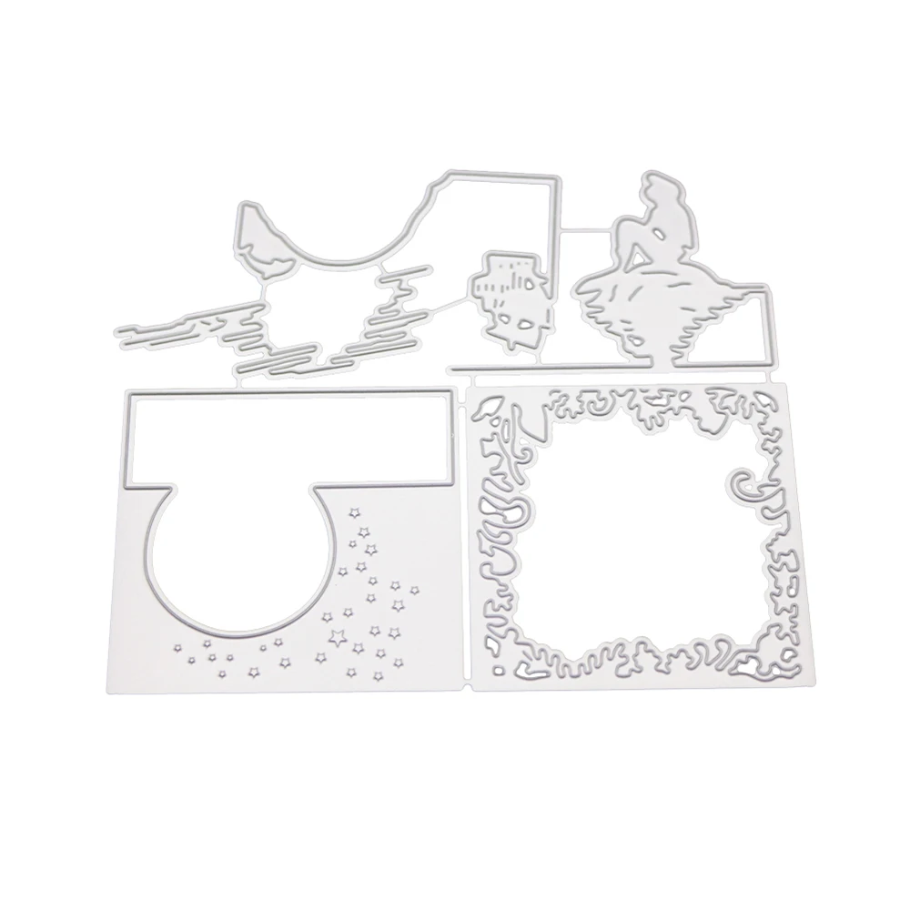 Морские металлические Вырубные штампы трафарет для скрапбукинга &quotсделай