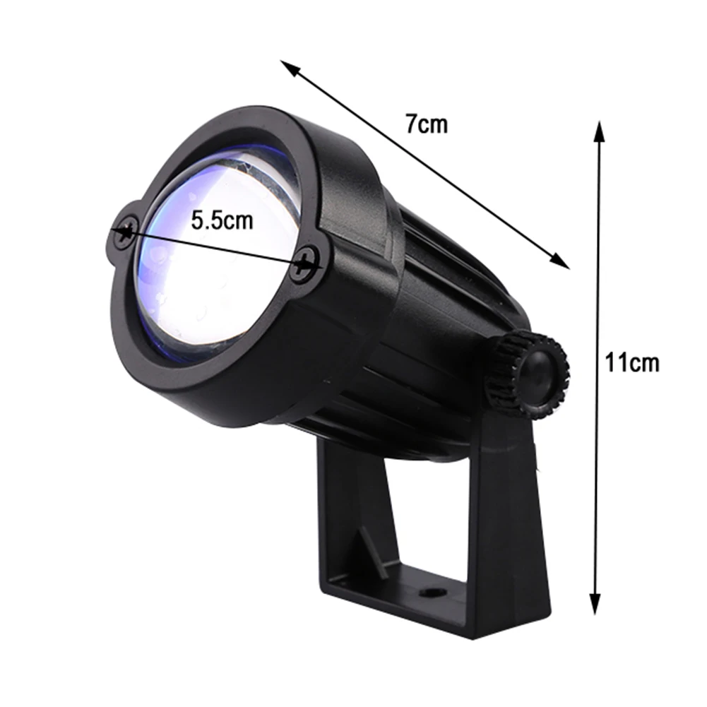 

Rainbow Sunset Projector Atmosphere Button Background Wall Decoration Projected Lamp Home Coffe Shop Colorful Light