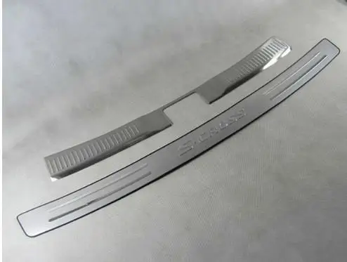 Для Suzuki sx4 S-Cross 2013 2014 Rearguards из нержавеющей стали Задний бампер протектор