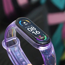 Watchband Replacement Soft Silicone Waterproof Wristband for Mi 3 4 Wearable Devices Smart Accessories