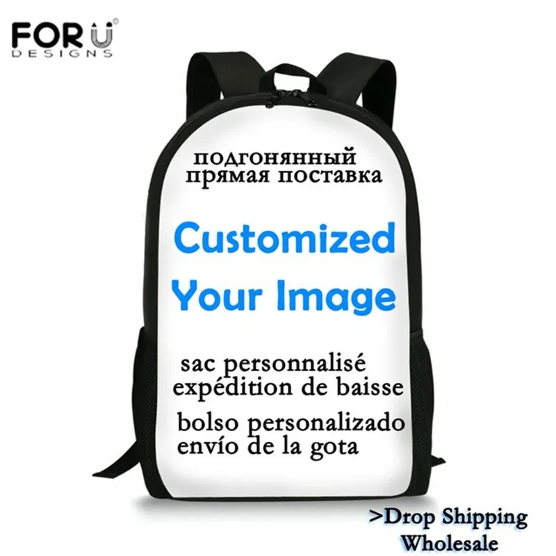 Рюкзаки для мальчиков FORUDESIGNS на заказ водонепроницаемые легкие детского сада