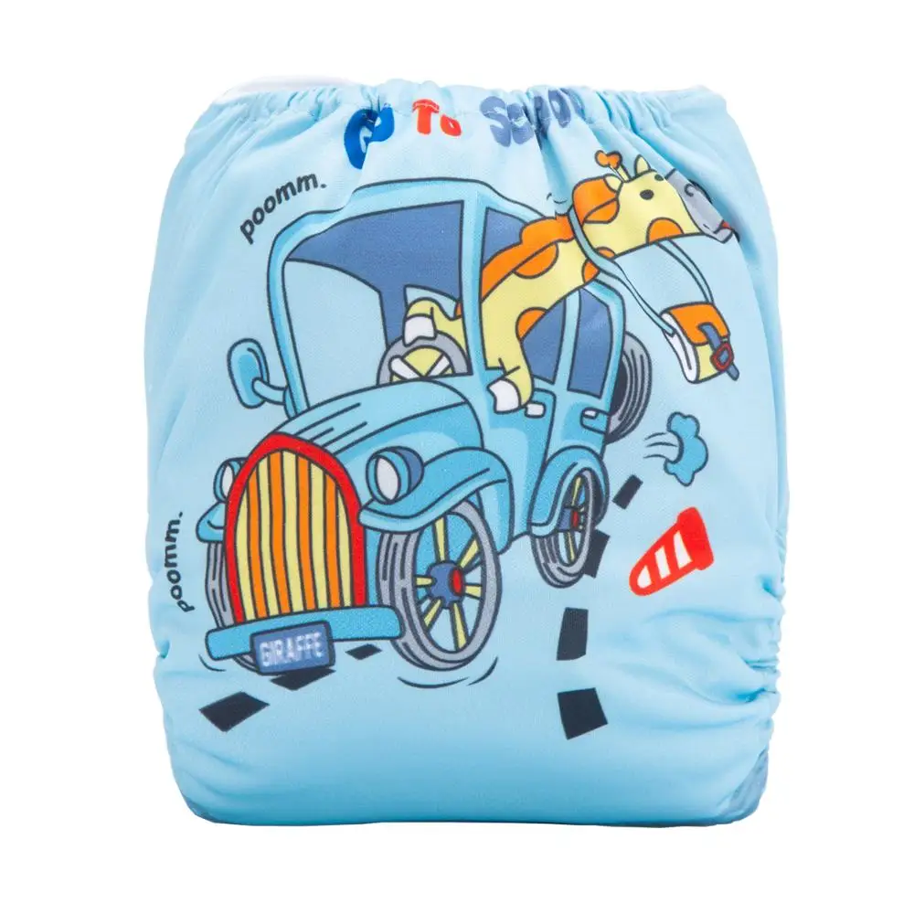 Один размер для многоразовых детских тканевых подгузников биоразлагаемые