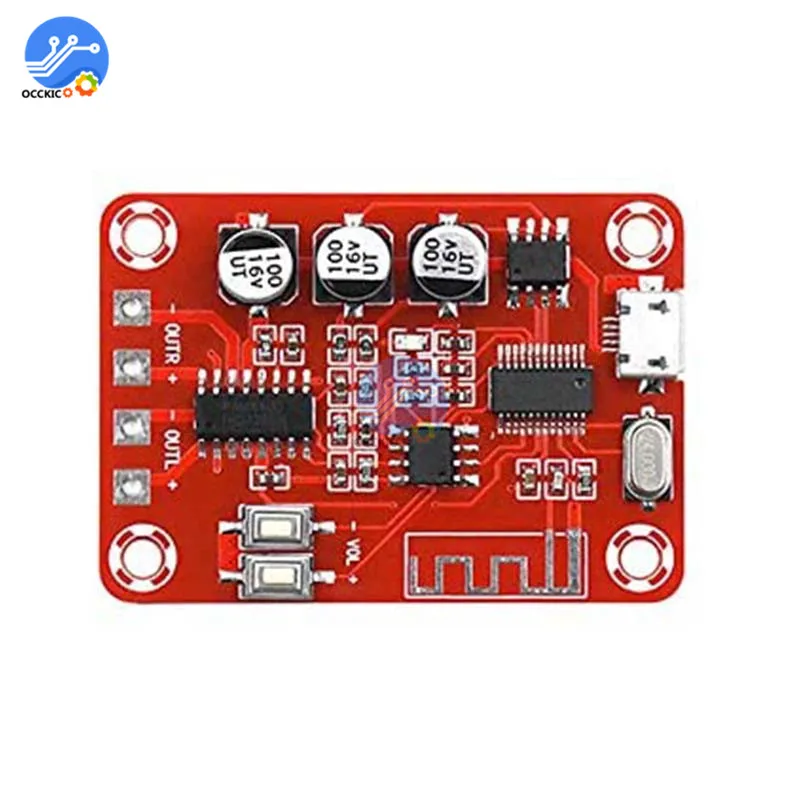 XH-A251 Bluetooth MP3 декодер модуль цифровой усилитель доска V4.2 5 Вт + DC в аудио приемник