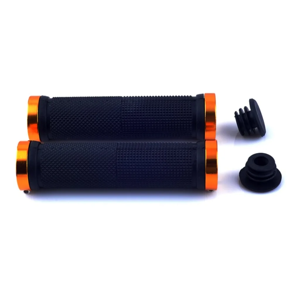 

Mountain Cycling Bike Bicycle MTB Handlebar Grips Rubber Anti-slip Handle Grip Allominnium Aolly+Rubber Bike Bicycle Handlebar