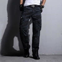 fashion cargo pants men casual military army style pants straight loose baggy trousers streetwear men clothing