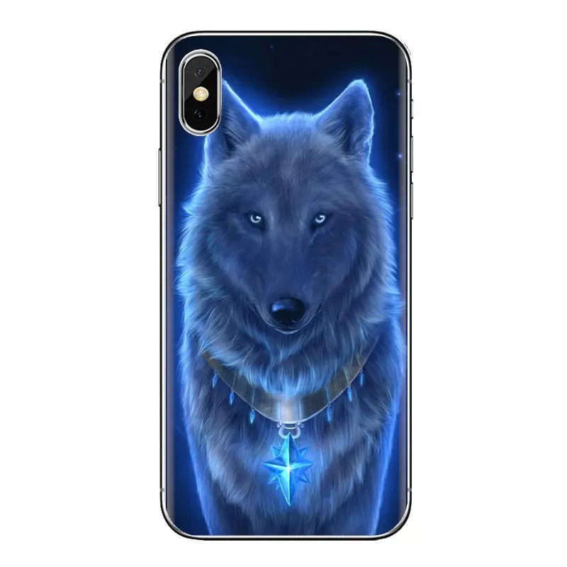 Чехлов из термопластичного полиуретана (TPU) на телефоны волк волков и с буквенным