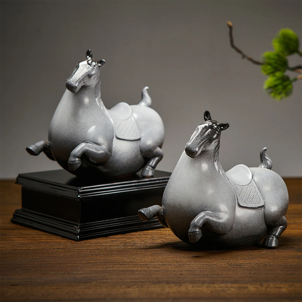 

Керамические фигурки, статуя животного, скульптура, современное искусство, аксессуары для гостиной, украшения, подарки