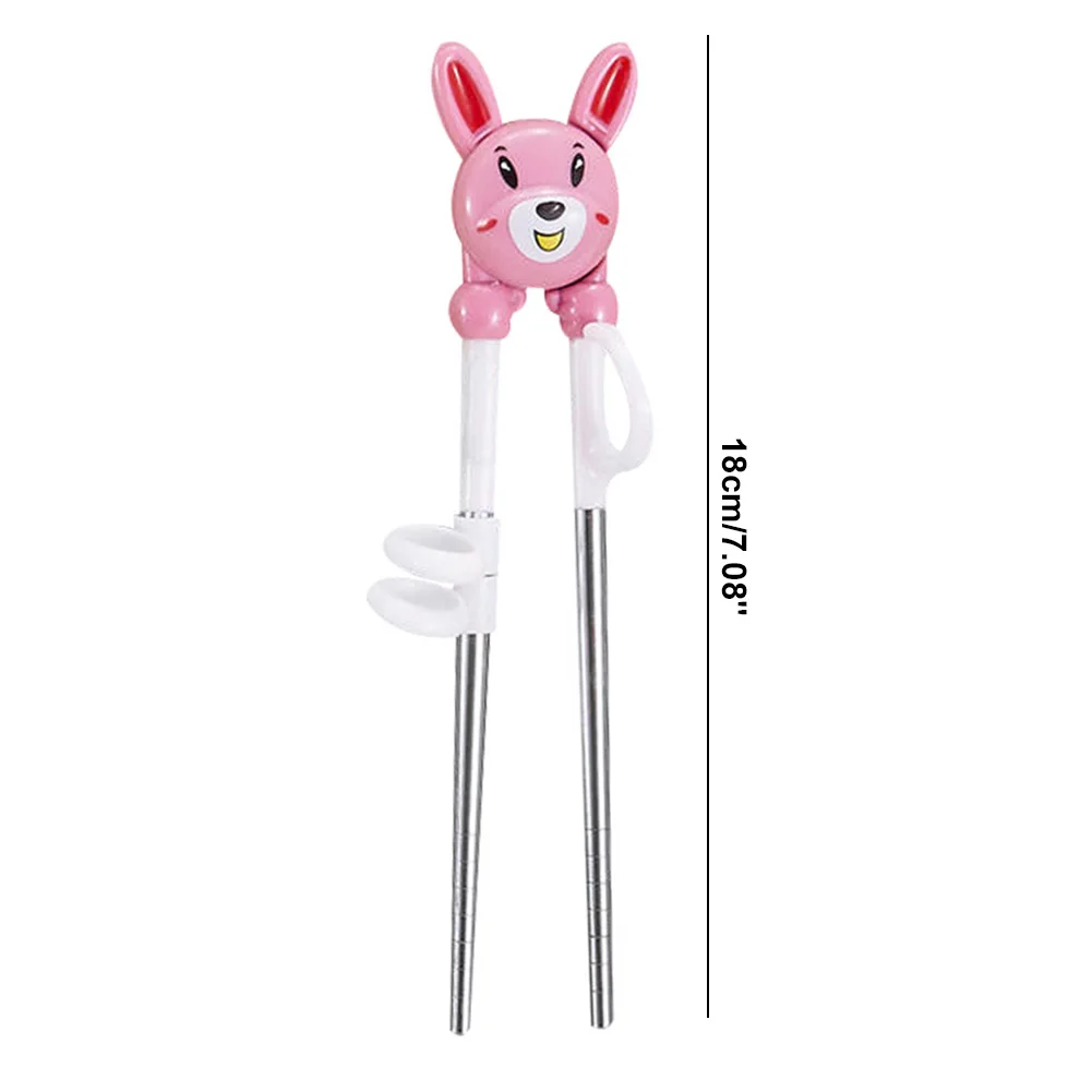 1 пара милых мультяшных обучающих палочек для еды детей и взрослых начинающих