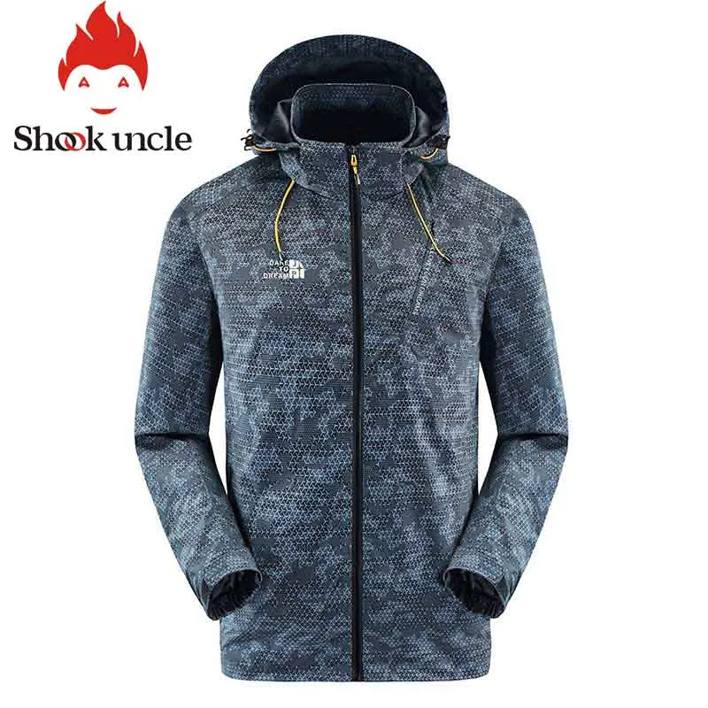 

Сезон весна-осень; Новинка; Повседневная мужская куртка с капюшоном спортивные водонепроницаемые размера плюс мужская куртка повседневная мужская куртка поле дорожная одежда #2828