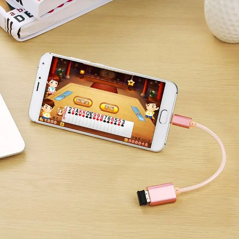 Кабель адаптер Type C для OTG USB 3 1 совместимый с Android смартфоном планшетом новым